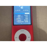 Apple iPod Nano 4a Geração Vermelho 8gb A1285 Mb751ll