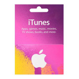 Apple Itunes Gift Card Us$ 10 Dólares Americanos Digital