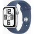 Apple Watch Se 44mm Gps Prata Pulseira Esportiva Azul