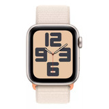 Apple Watch Se Gps + Cellular (2da Gen) Caixa Estelar De Alumínio 44 Mm Pulseira Loop Esportiva Estelar
