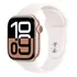 Apple Watch Series 10 Gps Caixa Cor De Ouro Rosa De Alumínio 42 Mm Pulseira Esportiva Blush clara P m