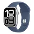 Apple Watch Series 10 Gps  Caixa Prateada De Alumínio  42 Mm  Pulseira Esportiva Denim M/g