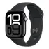 Apple Watch Series 10 Gps  Caixa Preta Brilhante De Alumínio  42 Mm  Pulseira Esportiva Preta  M/g