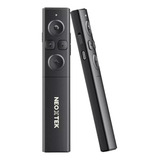 Apresentador Controle Spotlight Canva Powerpoint Slide Apontador Profissional Remoto Wifi 30mts Tipoc Usb Recarregavel Neoxtek
