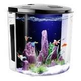 Aquario Peixe Beta Completo Sunsun Filtro Bomba Bivolt Preto