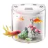 Aquario Peixe Betta Completo Filtro Luminaria Bivolt Branco