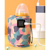 Aquecedor 3 Niveis Mamadeira Veiculo carro Usb Portátil Cor Rosa 110v 220v