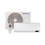 Ar-condicionado Split Samsung Digital Inverter Ultra 12.000 Btus Frio Ar12cvhzawknaz Branco 220v Kit