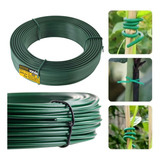 Arame Revestido Em Pvc Tela Gesso 1kg Verde Bwg 14   2 11mm