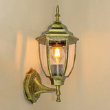 Arandela Colonial Dourado Aluminio