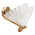 Arandela Dourado Led Borboleta Quente 3000k Lavabo Sala 110v/220v