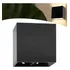 Arandela Interna Externa 2 Friso Led Incluso 3000k Preto 110v/220v (bivolt)
