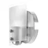 Arandela Luminária De Vidro Espetaculosa Cor Prateado 110v/220v