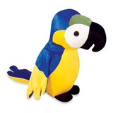 Arara De Pelucia Azul