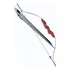 Arco E Flecha C/ Furação De Mira Até 55 Libras C/ 4 Flechas