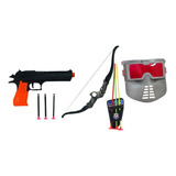 Kit Brinquedo Infantil Com 2 Armas Estilo Nerf Air Blaster Com 12 Dardos -  Chic Outlet - Economize com estilo!