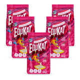 Areia Higiênica Para Gatos Edukat Kit 5 Unidades De 4kg X 20kg De Peso Neto Y 4kg De Peso Por Unidade