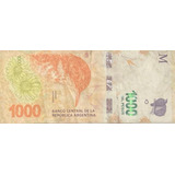 Argentina - Cédula De 1.000 Pesos De 2.019 - Letra J