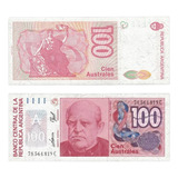 Argentina 100 Australes 1989