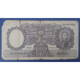 Argentina Linda Cédula De 1.000 Pesos 1965 - Muito Escassa