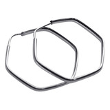 Argola Brinco Media Hexagonal