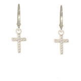 Argola Com Crucifixo E