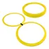 Argola De Agilidade   Kit Com 8   Amarelo Muvin