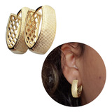 Argola Ouro 18k Gota