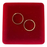 Argola Redonda Ouro 18k