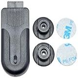 Arkon Suporte Giratório De Clipe De Cinto Para Smartphones, Câmeras, Rádios E Controles Remotos, Preto - Cm221 15,7 Cm X 10,8 Cm X 1,3 Cm.