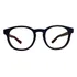 Armação Óculos De Grau Unissex Zegna 5104 Acetato Redondo