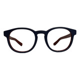 Armação Óculos De Grau Unissex Zegna 5104 Acetato Redondo