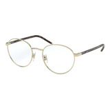 Armação Oculos Polo Ralph Lauren Ph1201 9116 50 Dourado