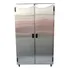 Armário 100  Em Aço Inox 2 Portas Industrial