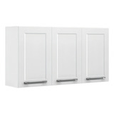 Armário Aéreo De Cozinha 105cm Aço Florença Cor Branco Itatiaia