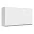 Armário Aéreo Madesa Glamy 120 Cm 2 Portas   Branco