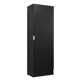 Armário Multiuso 60 Cm 1 Porta Madesa Preto