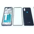 Aro Chassi + Tampa Traseira Para Moto One Action Cor Azul 