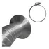Aro Duto De Exaustão   Abraçadeira 80mm Para Aquecedores