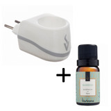 Aromatizador Elétrico Essência Escolha A Cor E Essência Cor Branco C Bamboo Bivolt