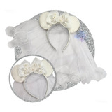 Arquinho Noiva Minnie Tiara
