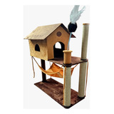Arranhador De Gatos Casinha