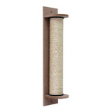 Arranhador De Parede Para Gatos 66cm X 13cm Rústico Em Sisal