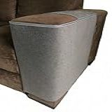 Arranhador Para Gatos E Protetor Do Braço Do Sofá   Par   Tamanho 50x70 Cm CORES Cinza