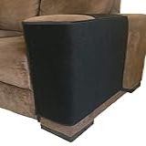 Arranhador Para Gatos E Protetor Do Braço Do Sofá   Par   Tamanho 50x70 Cm CORES Preto
