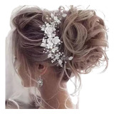 Arranjo Cabelo Coroa Noiva