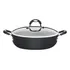 Arrozeira Tramontina Mônaco Induction Preto Tampa 28cm 4 2l