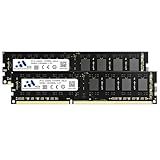 Arshray Ram Ddr3 1333mhz, Kit De 16 Gb (2 X 8 Gb) Memória De Desktop Cl9 1,5v Non-ecc Unbuffered Dimm Pc3-10600, 240pin Intel Amd Compatível Com Computador Pc Memória - Preto