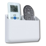 Artbox3d Suporte De Parede P Controle Remoto Tv Som Apple LG Samsung Cor Branco