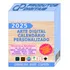 Arte Digital Calendário Mesa Triângular 2025 Personalizado
